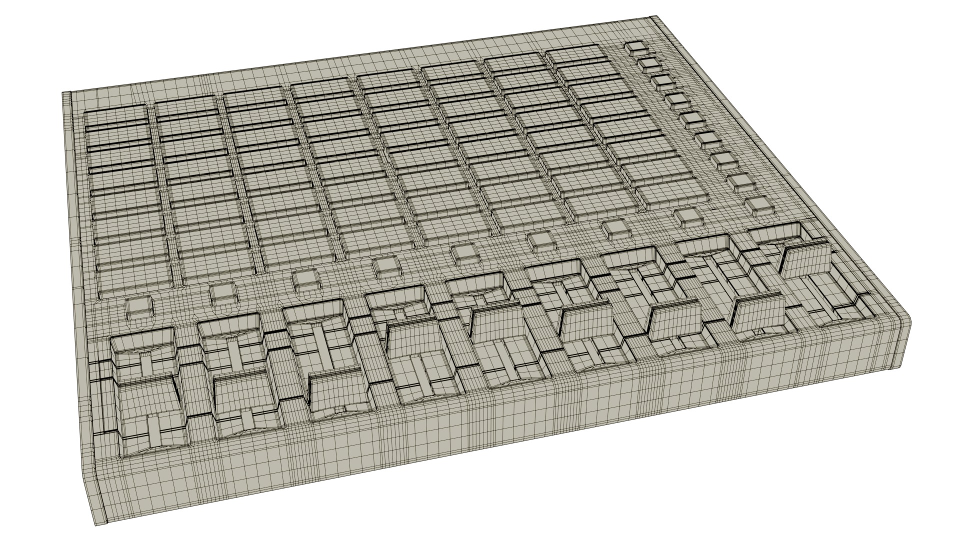 AKAI Professional APC mini MK2 3D model_11