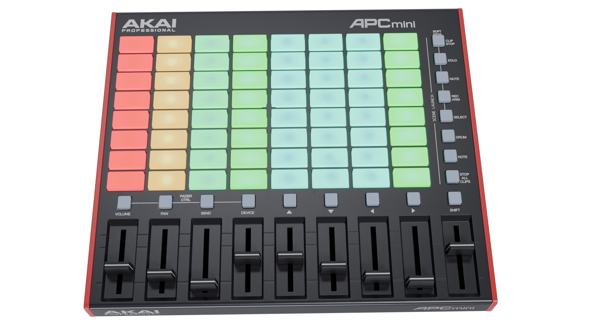 AKAI Professional APC mini MK2 3D model_2