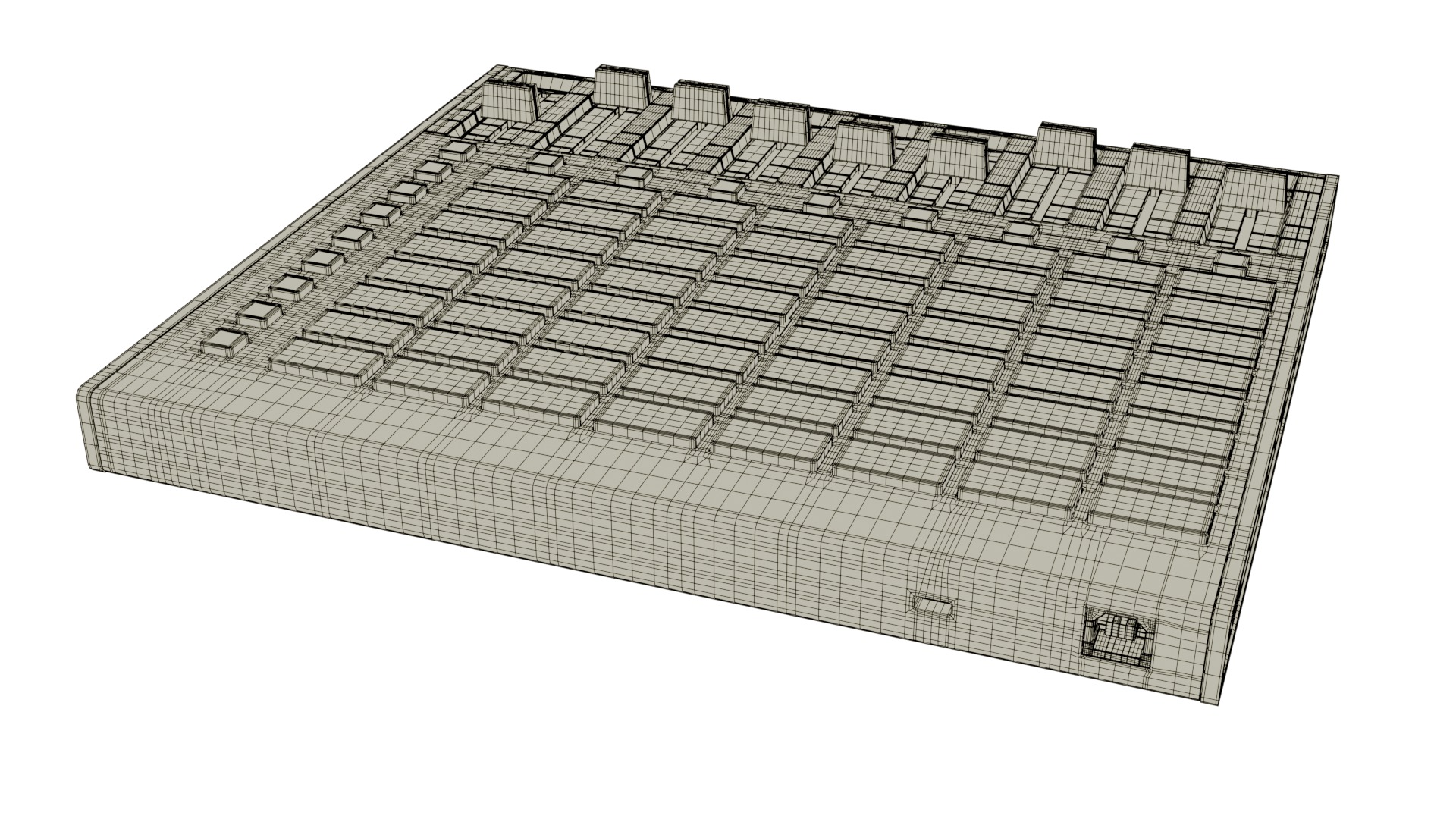 AKAI Professional APC mini MK2 3D model_13