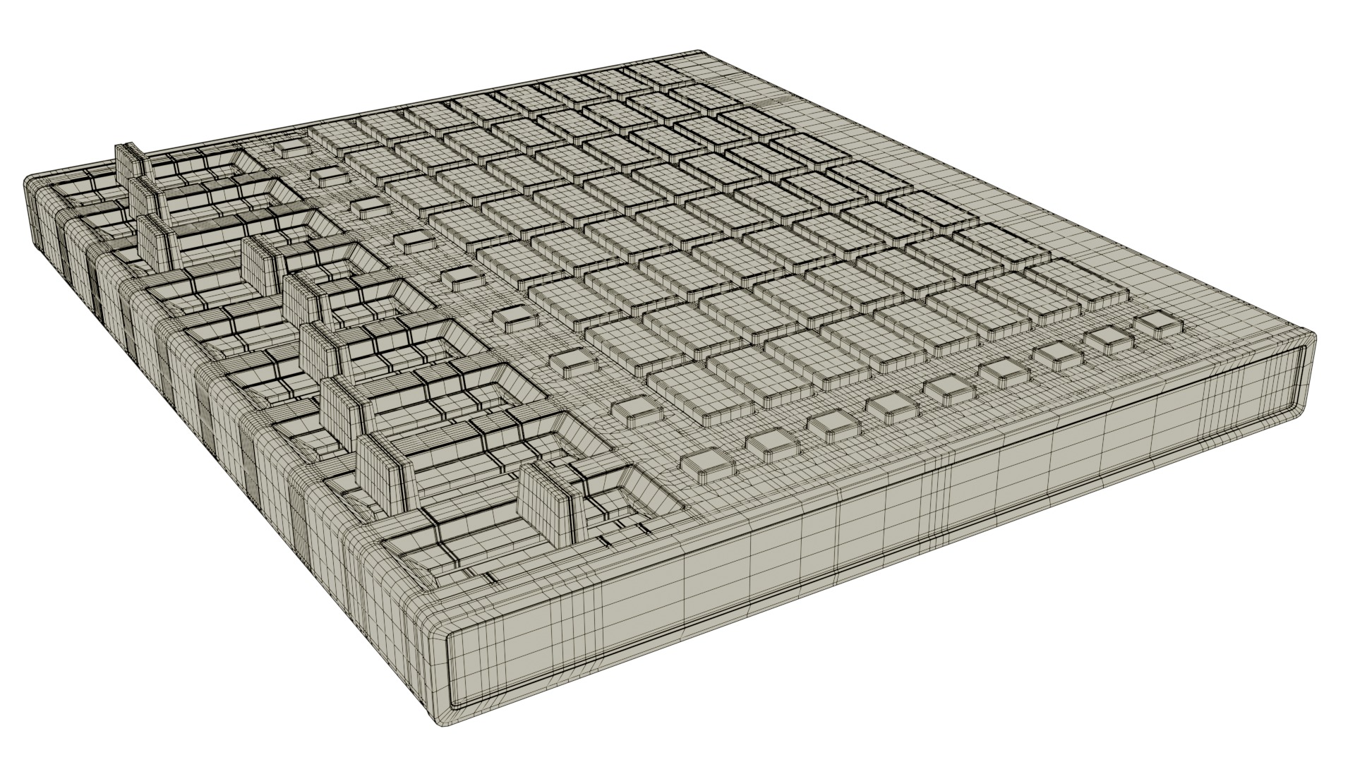 AKAI Professional APC mini MK2 3D model_12