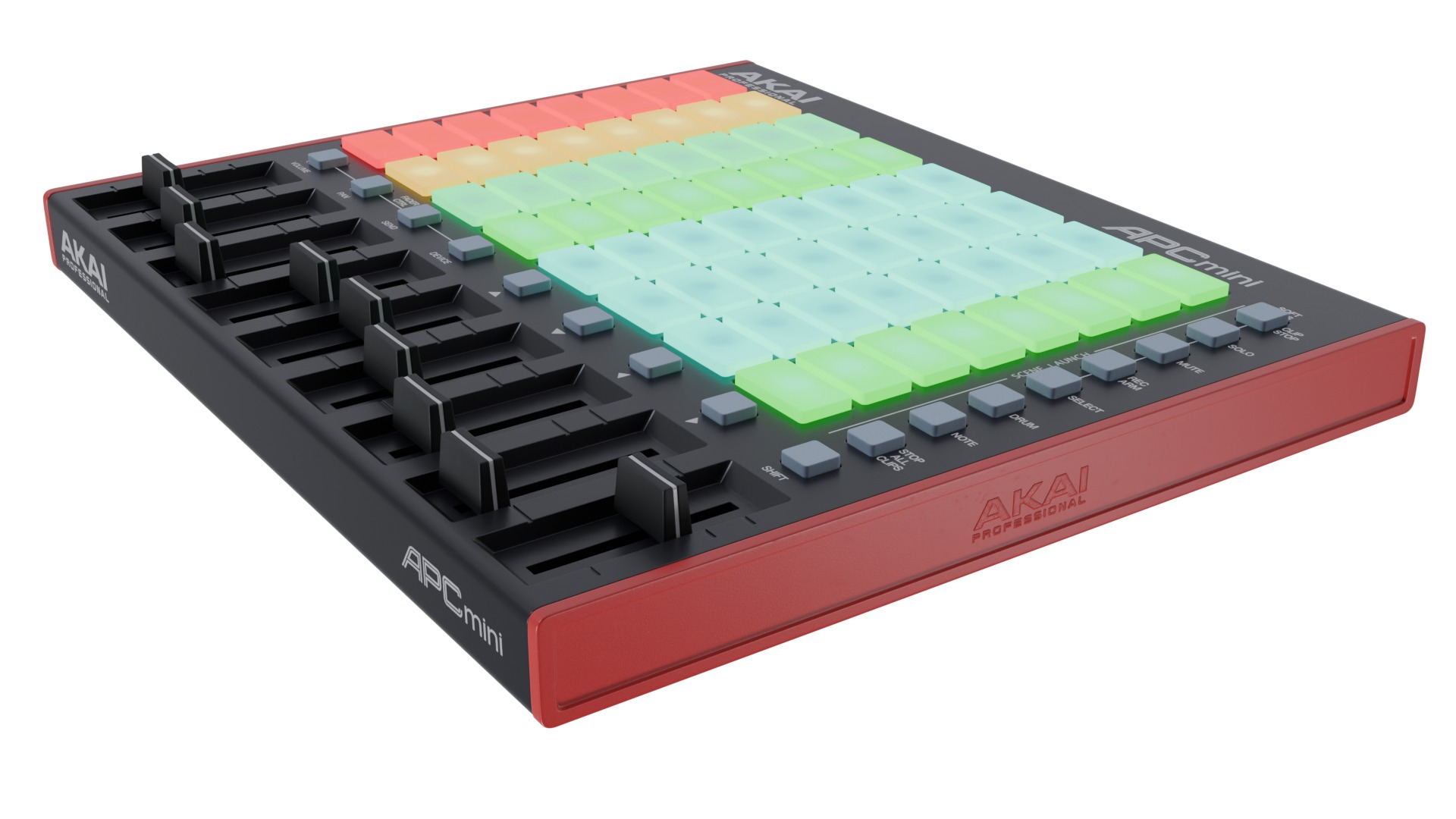 AKAI Professional APC mini MK2 3D model_4