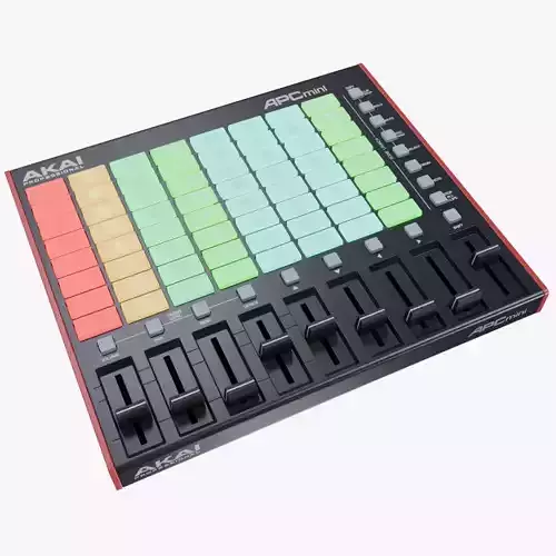 AKAI Professional APC mini MK2 3D model