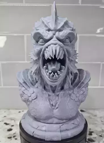 Test Printed-Evil Swamp Monster 