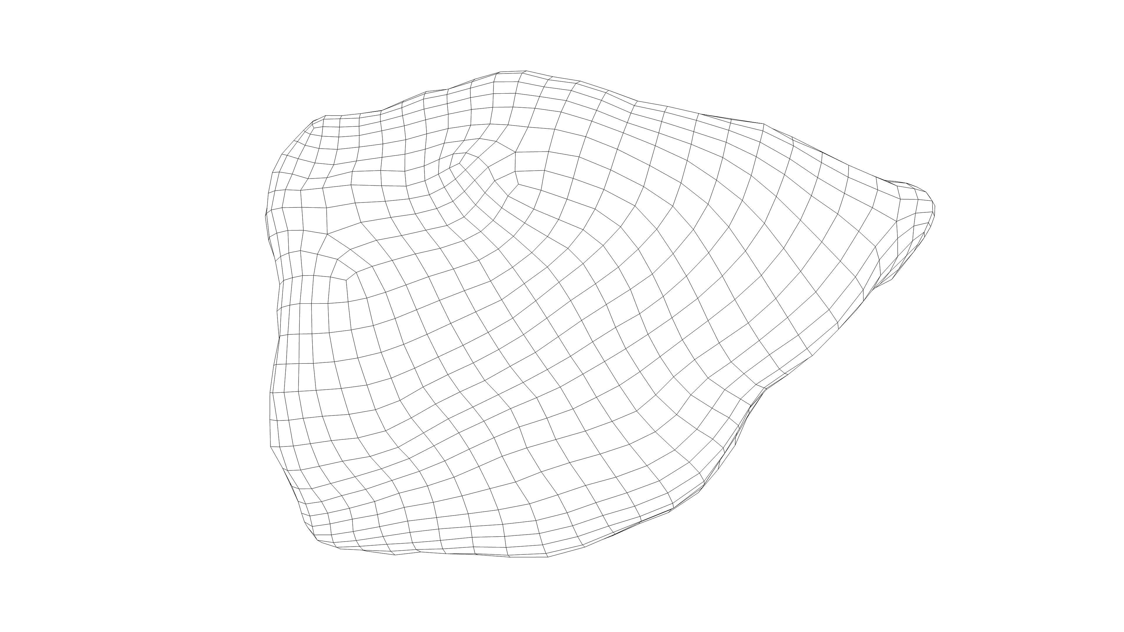 Photorealistic 3D scan of rock stone Low-poly 3D model_17