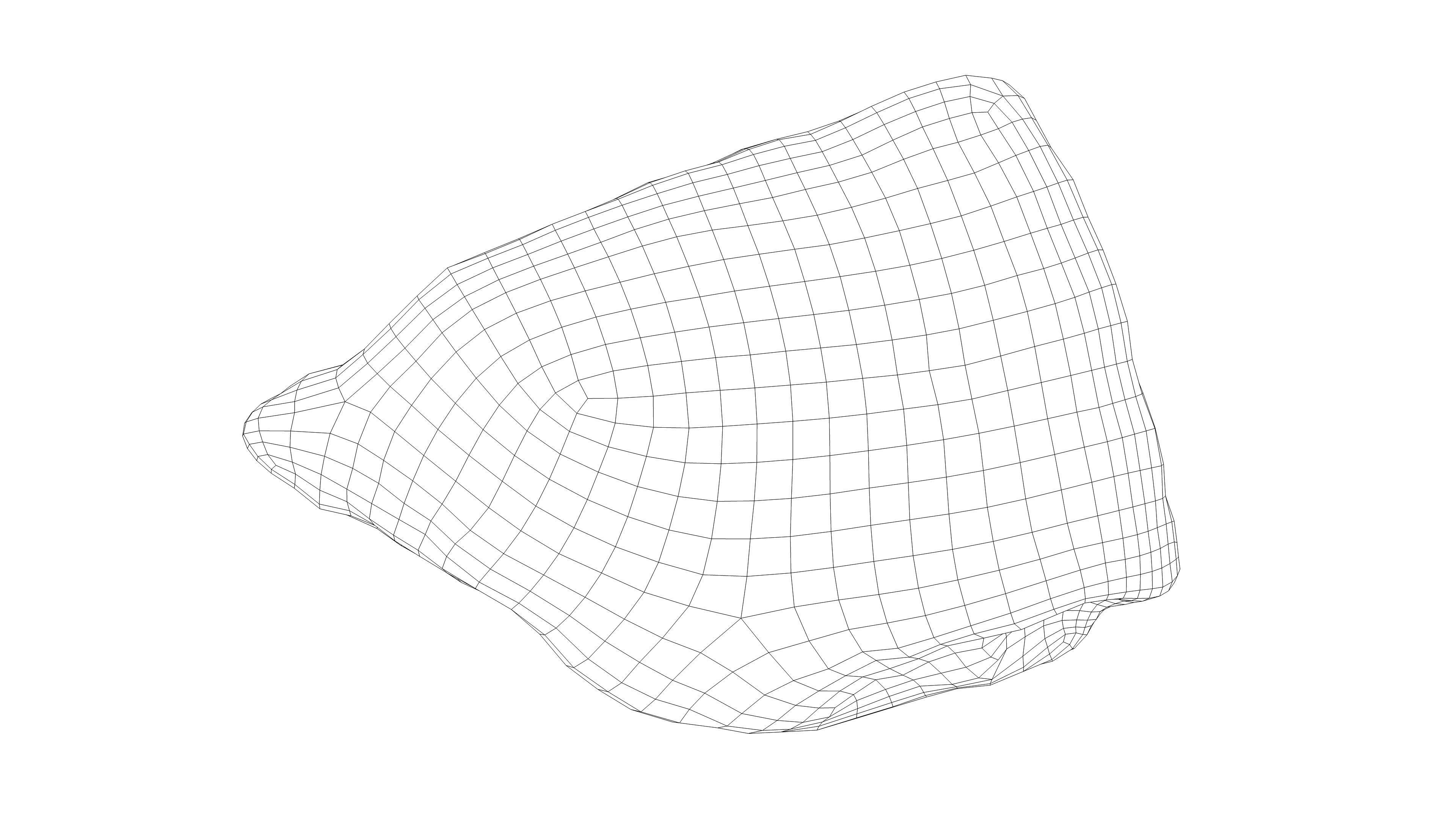 Photorealistic 3D scan of rock stone Low-poly 3D model_16