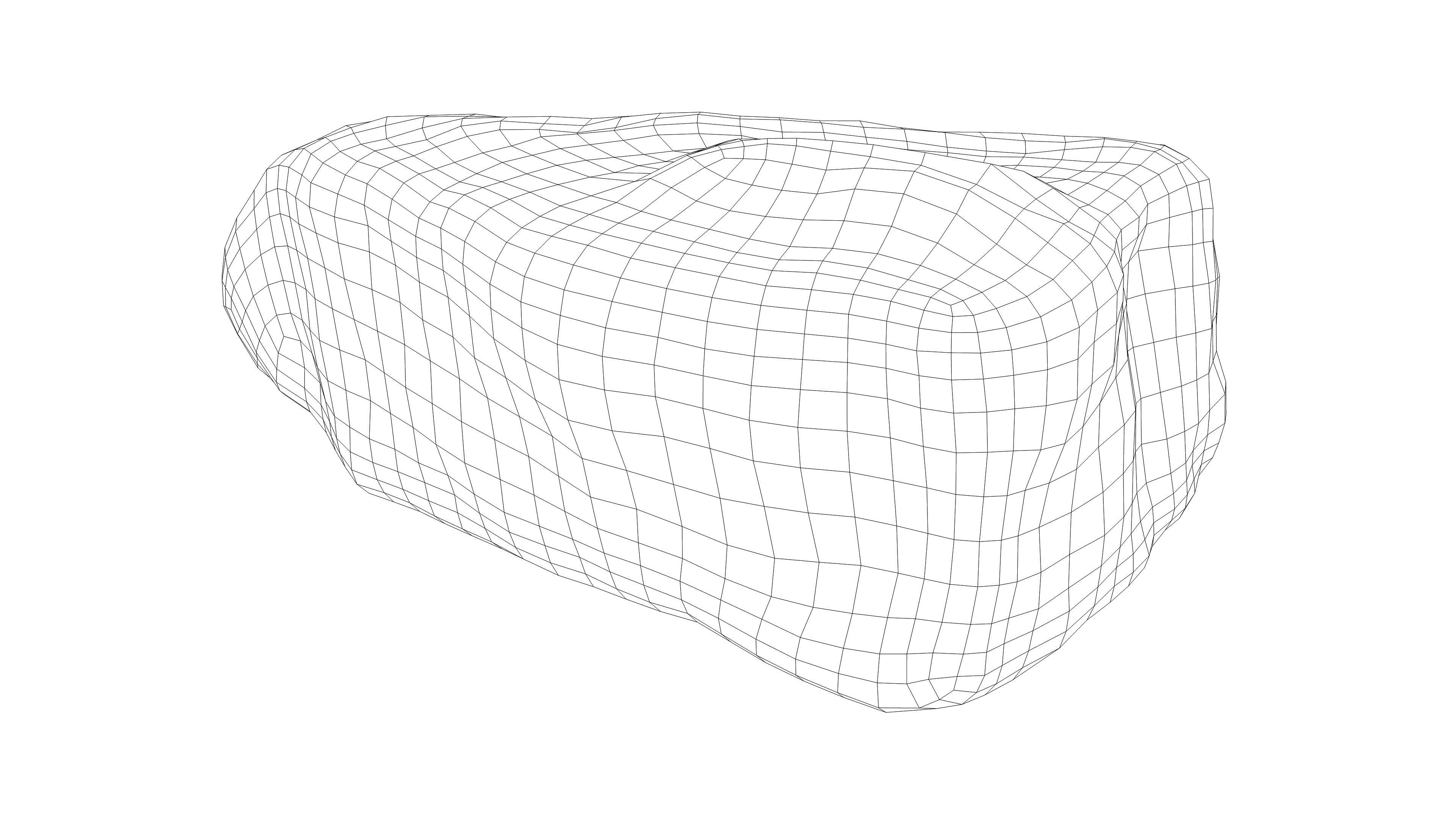 Photorealistic 3D scan of rock stone Low-poly 3D model_19