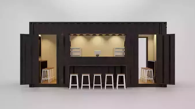 Container Food Stall