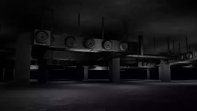 pbr Air Vent Collection Low-poly 3D model