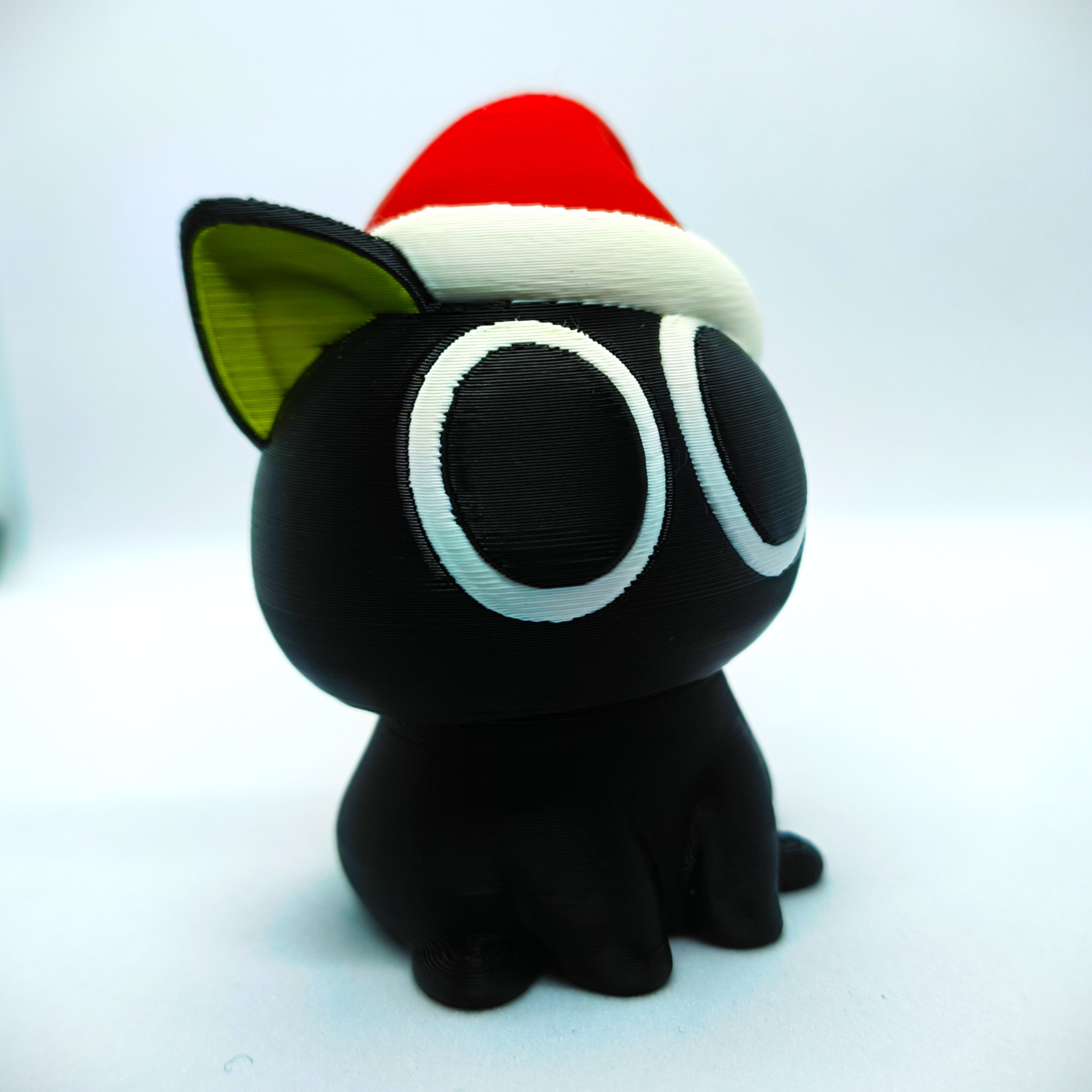 Christmas Special - Cute Little Cat 3D print model_2