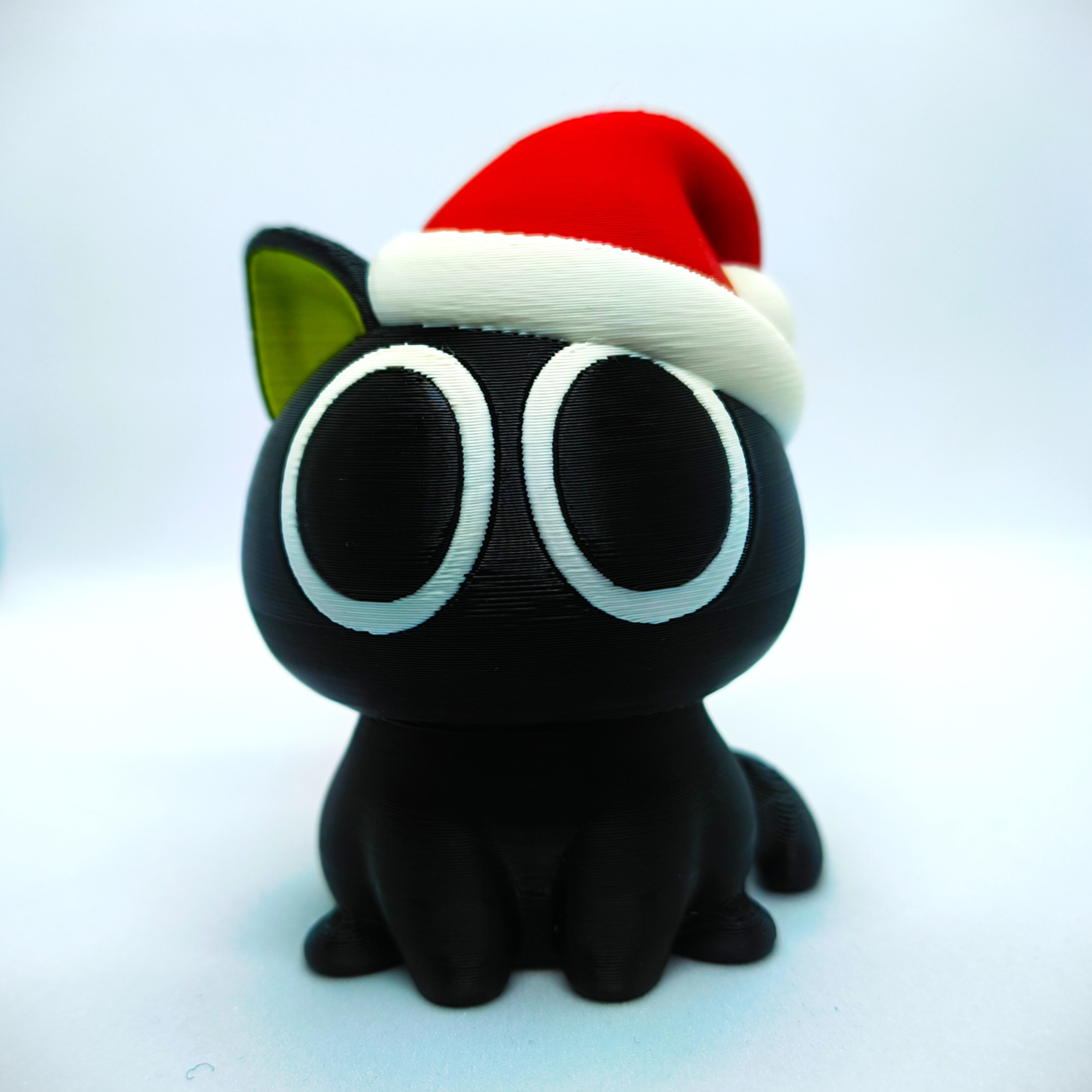 Christmas Special - Cute Little Cat 3D print model_1
