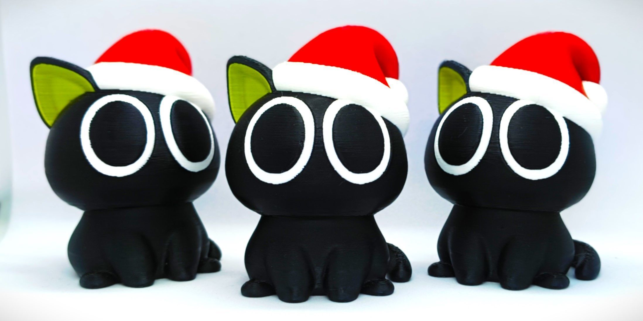 Christmas Special - Cute Little Cat 3D print model_5