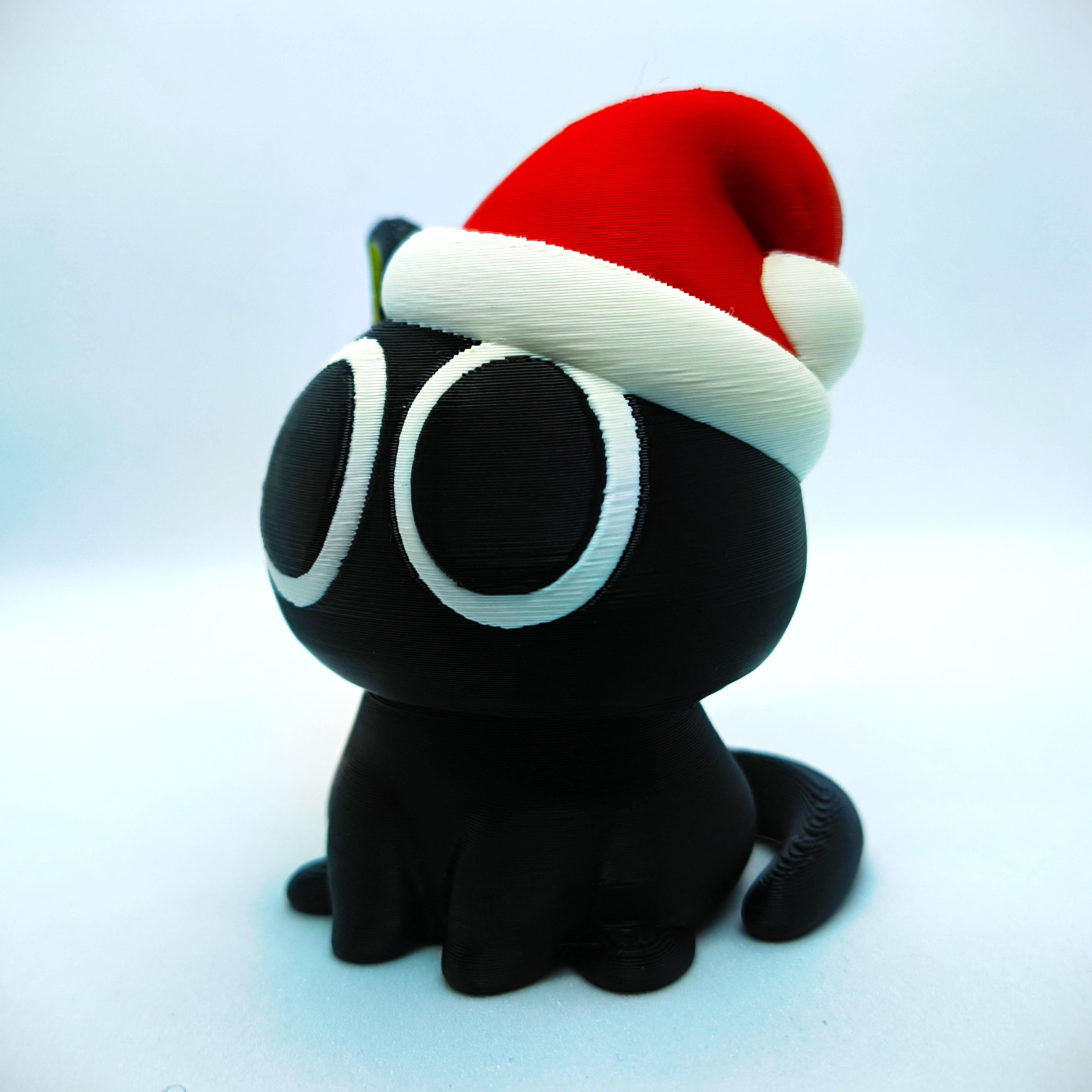 Christmas Special - Cute Little Cat 3D print model_3