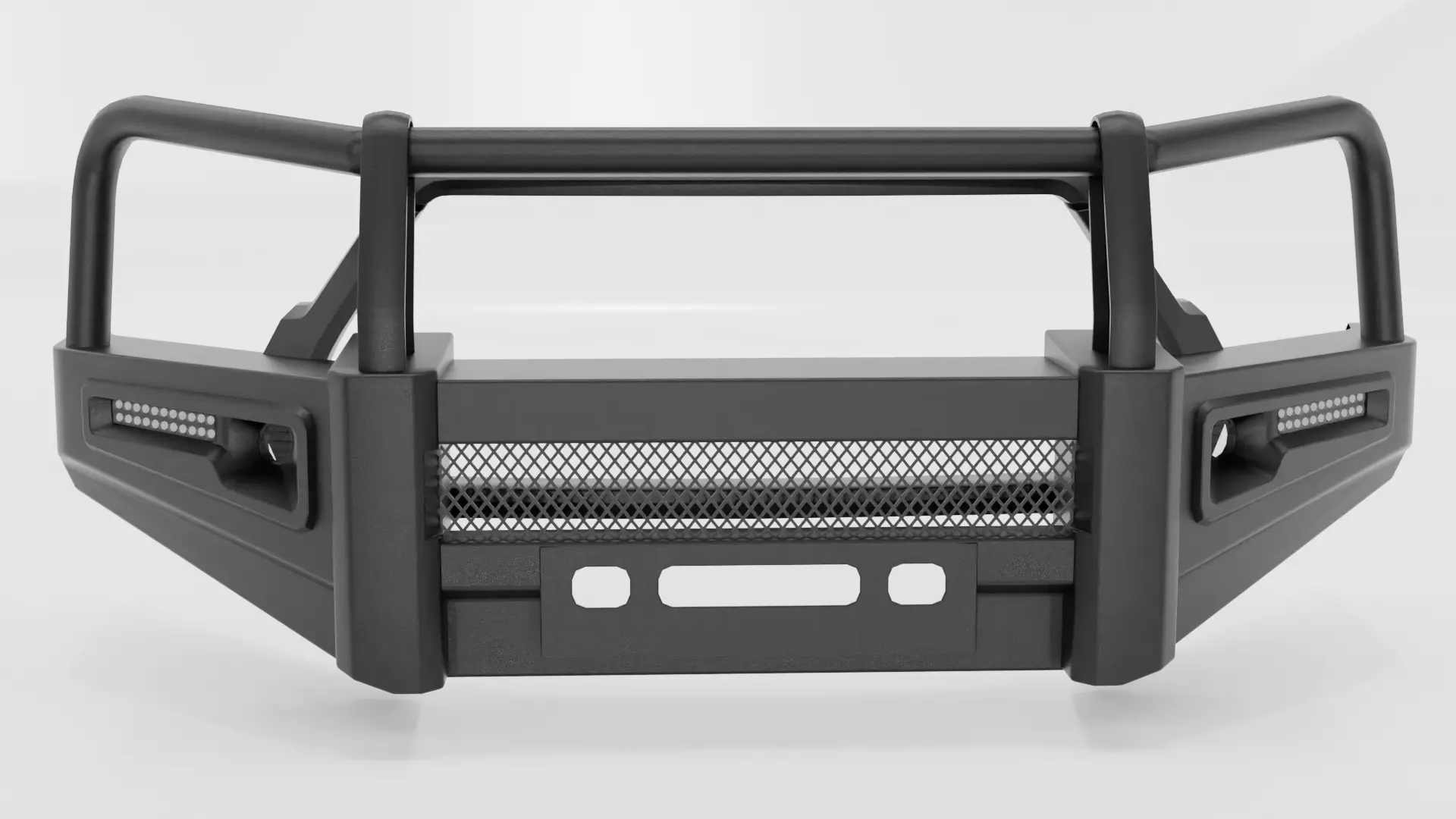 BUMPER CUSTOM FOR TOYOTA HILUX  3D model_0