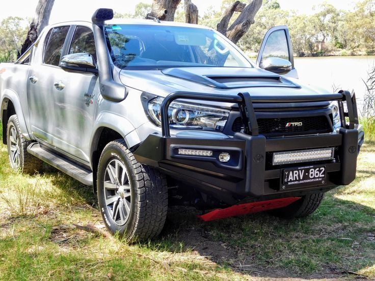 BUMPER CUSTOM FOR TOYOTA HILUX  3D model_4