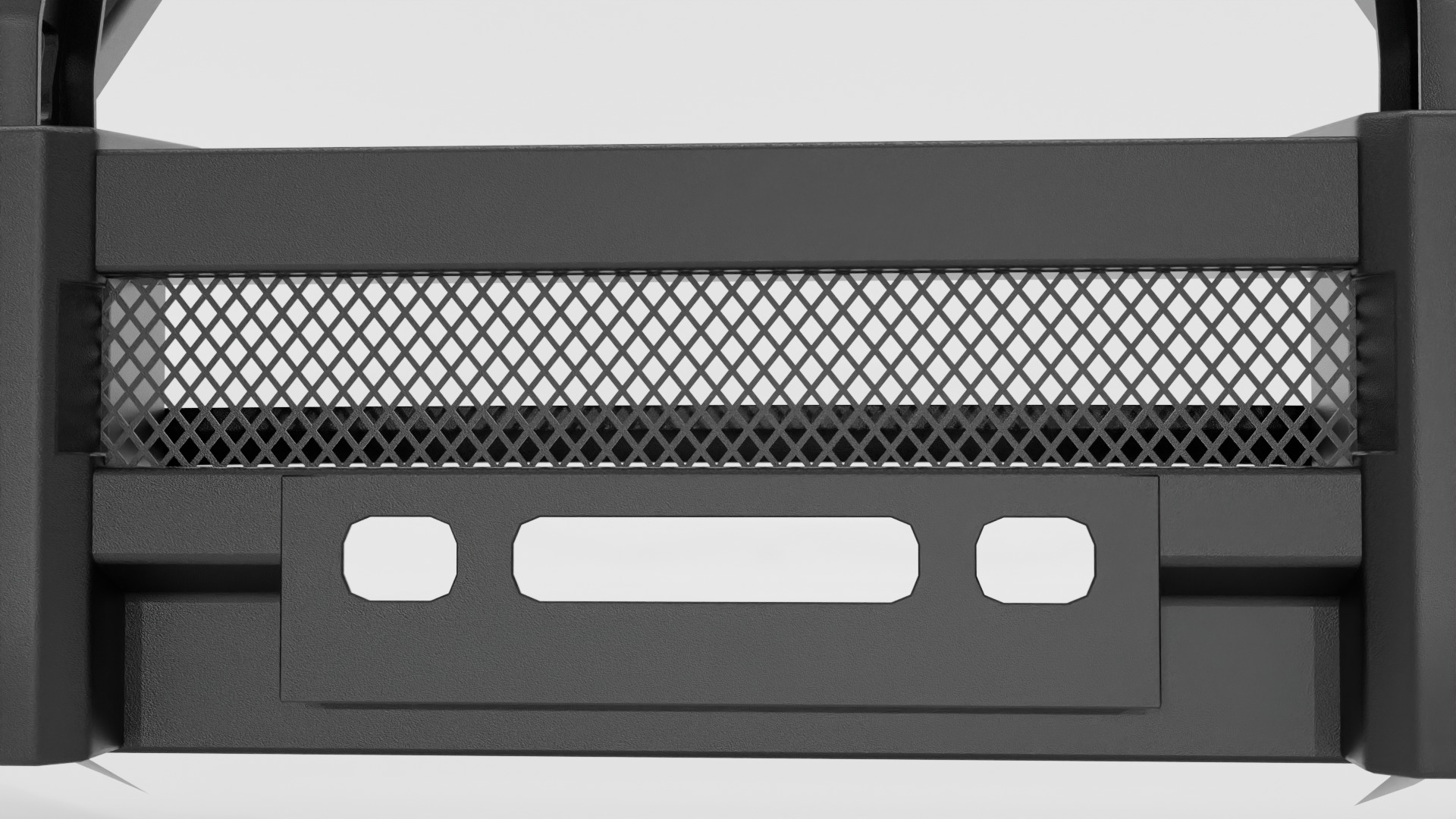 BUMPER CUSTOM FOR TOYOTA HILUX  3D model_2