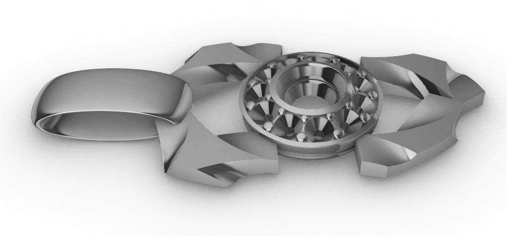 Oculus Eye Pendant Free 3D print model_4