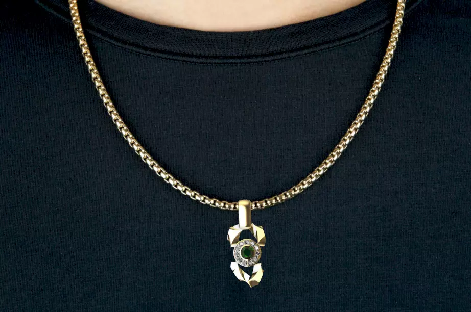 Oculus Eye Pendant Free 3D print model_0