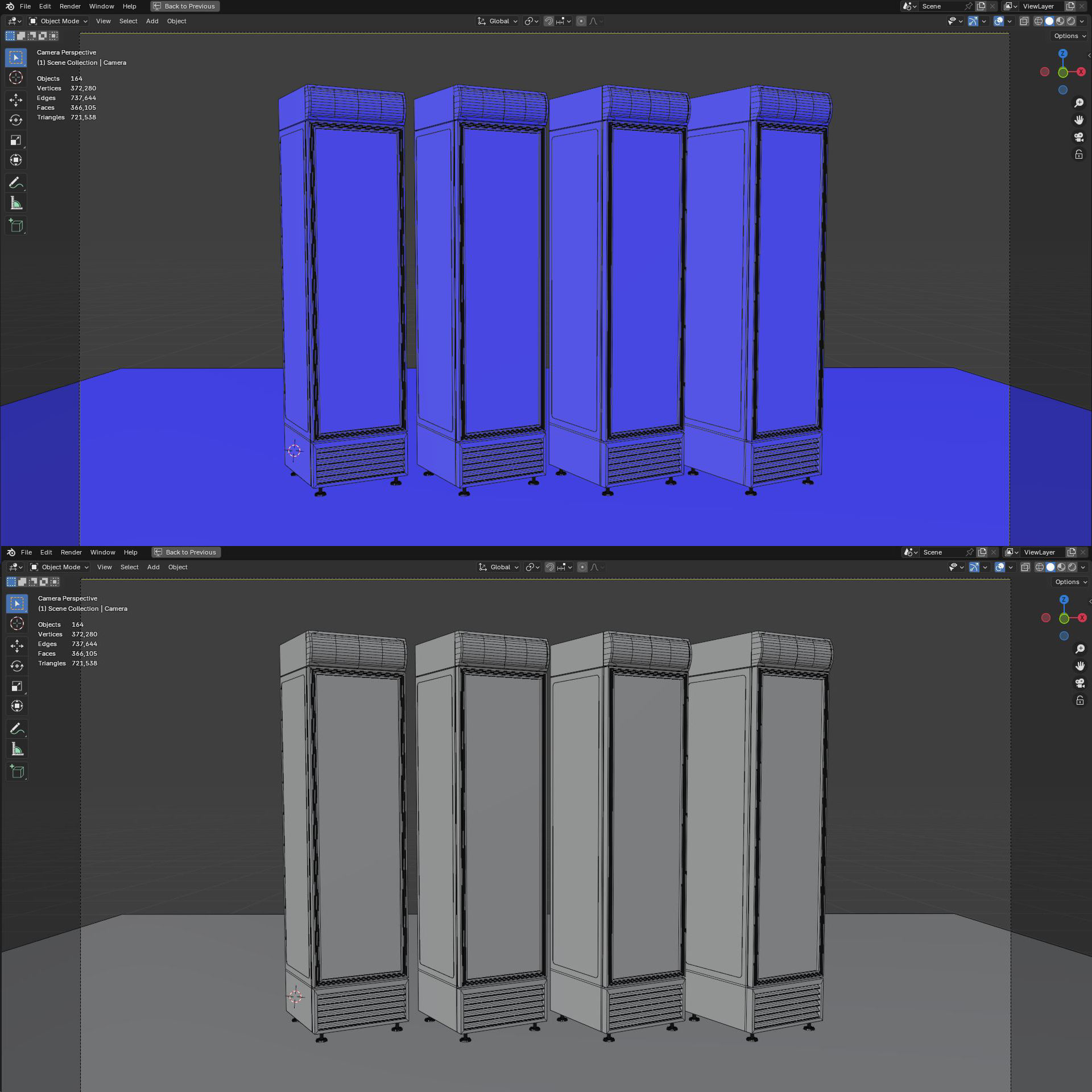 Shop Fridge for cold drink soft drink 3d model 3D model_4