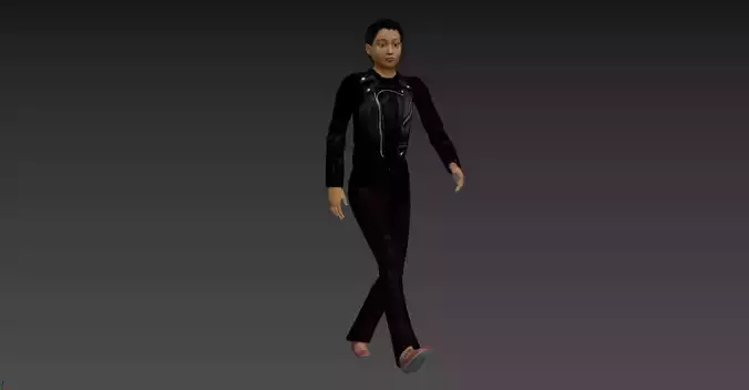 Female Character - Animated