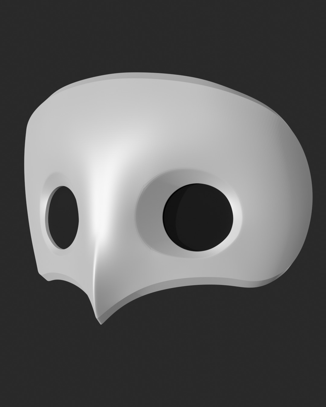 Final Fantasy XIV - Ancients Mask - The Watchers Mask 3D print model_6