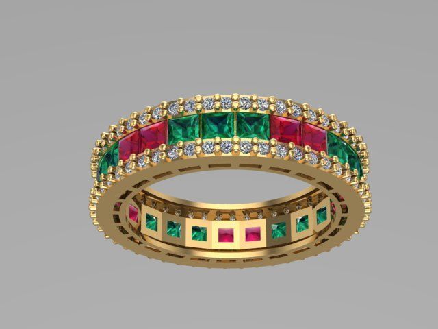 tamtur yuzuk 3D print model_2