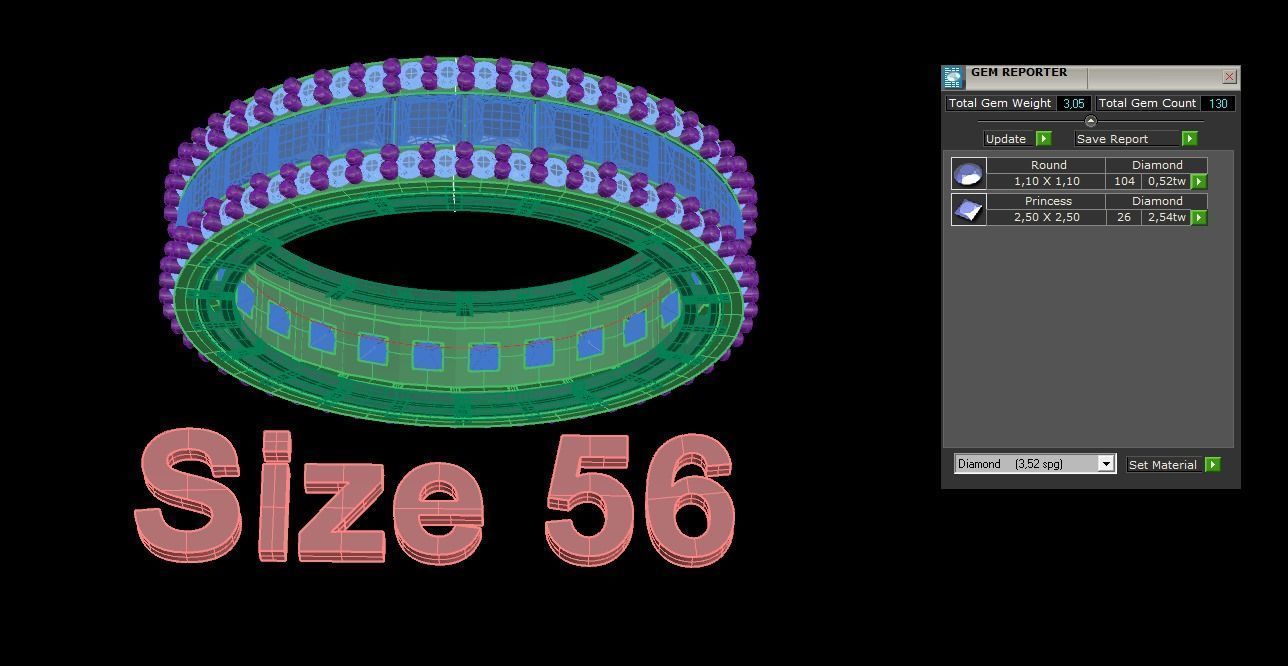 tamtur yuzuk 3D print model_6