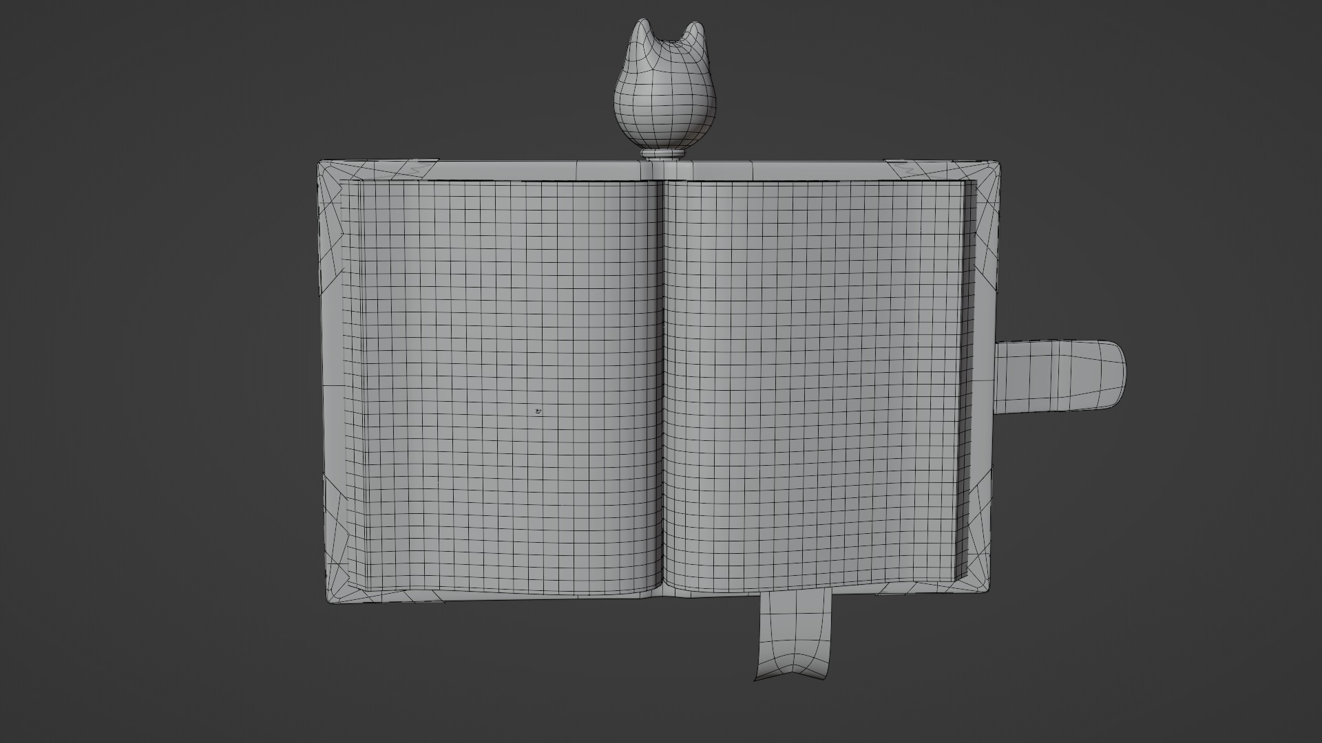 3D Cute Book With Rig 3D model_26