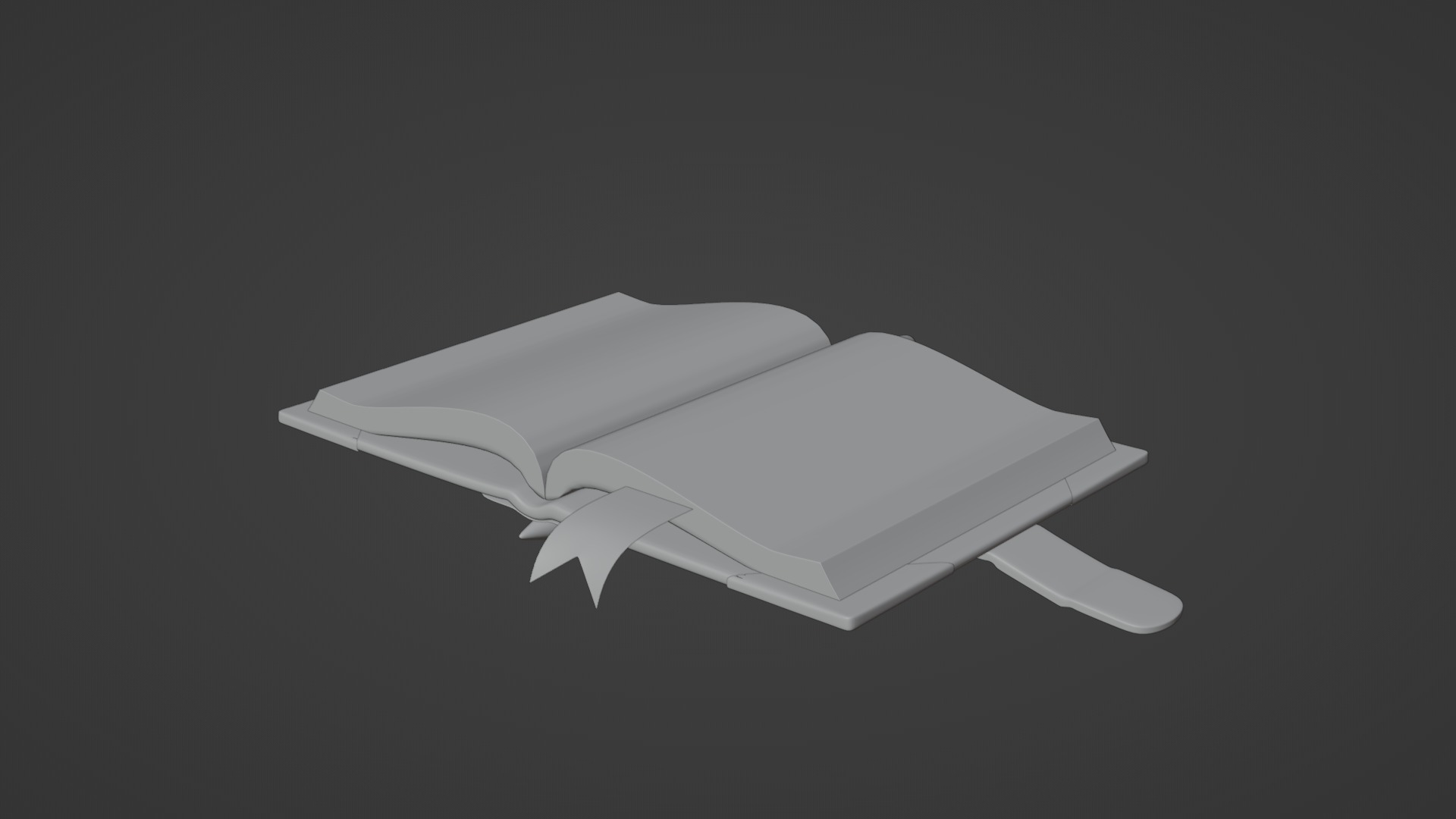 3D Cute Book With Rig 3D model_12