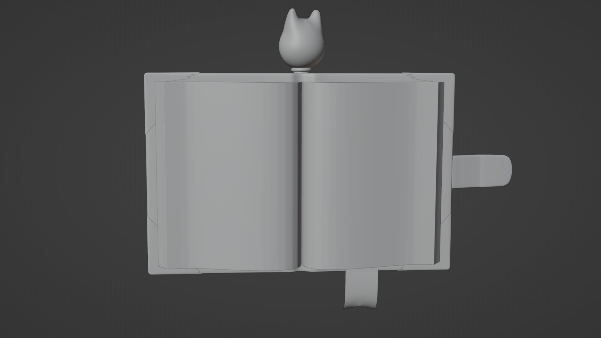 3D Cute Book With Rig 3D model_16