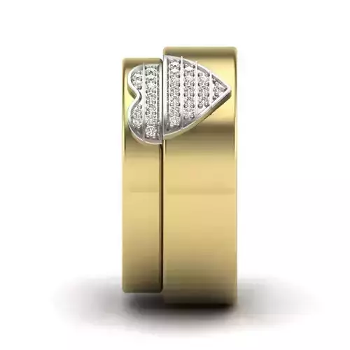 Women Diamond Ring 3dm STL  Render Details - PR-198 DIA