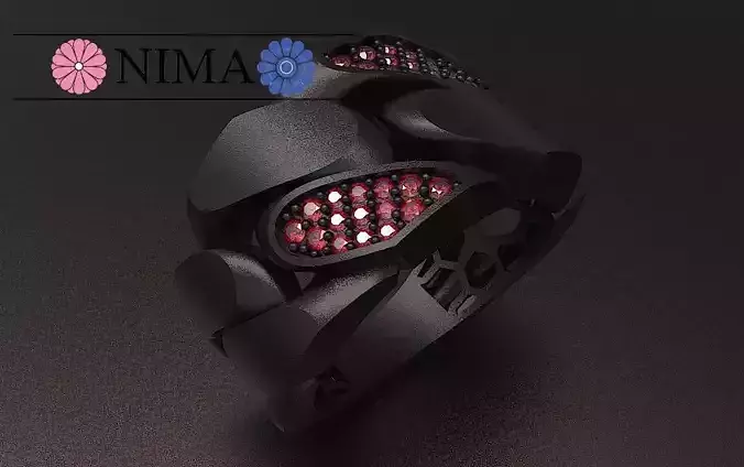 Midnight Sparkle Ring