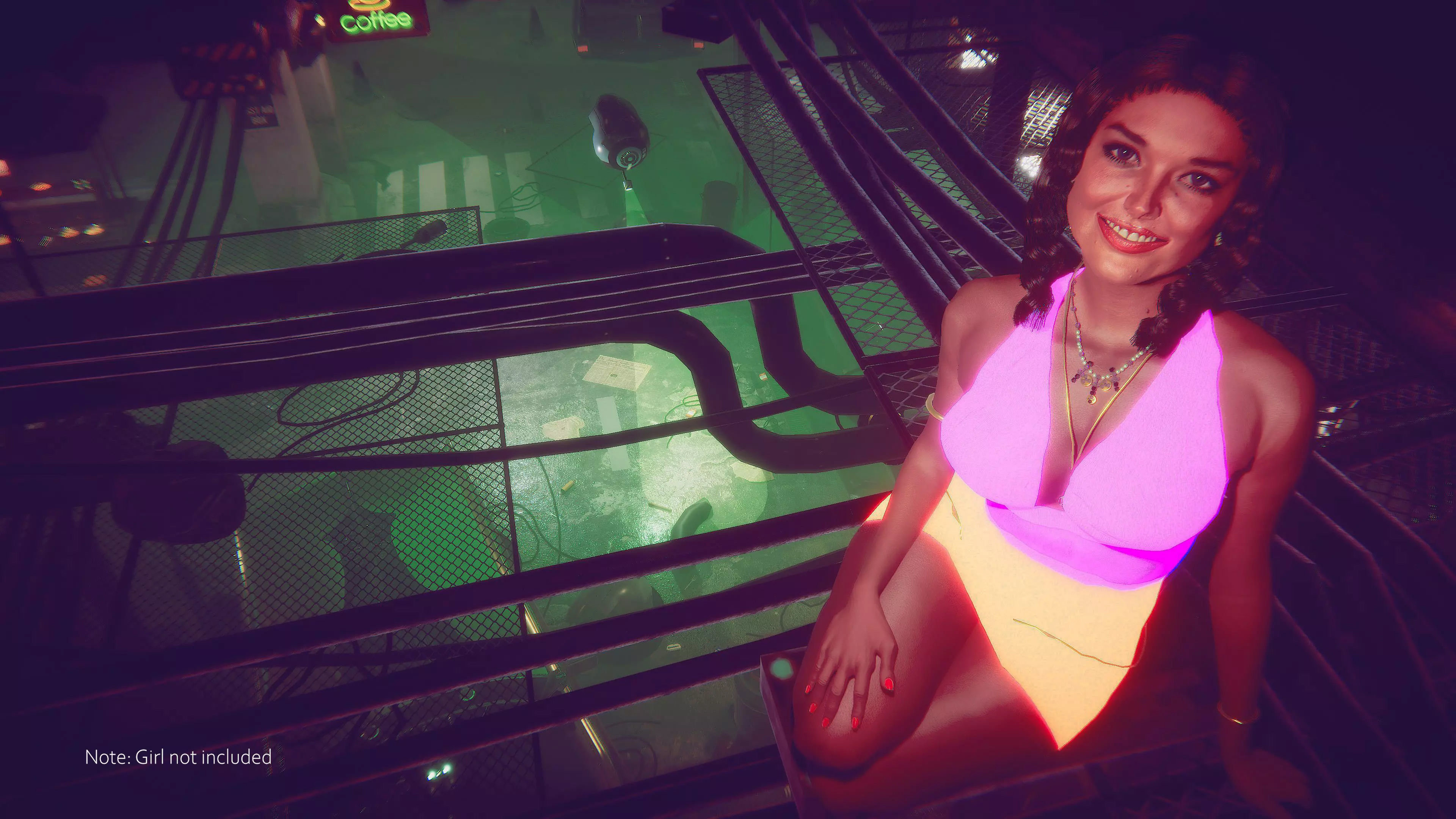 cyberpunk - Cyber City Low-poly 3D model_14