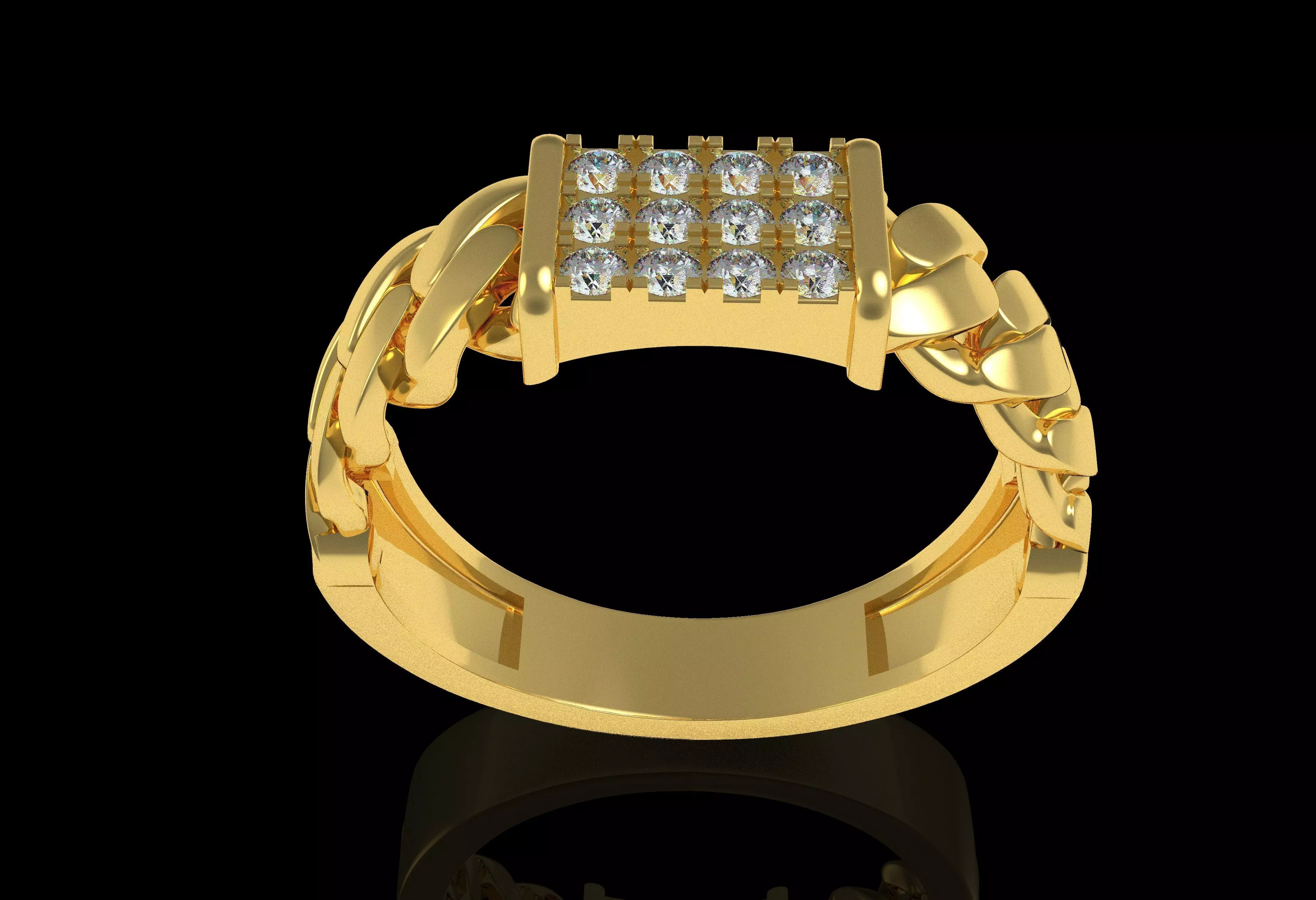 Ladies Ring 05 Free 3D print model