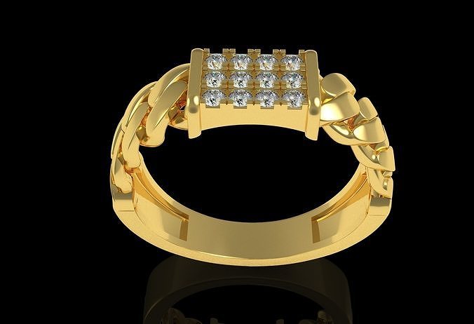 Ladies Ring 05 Free 3D print model