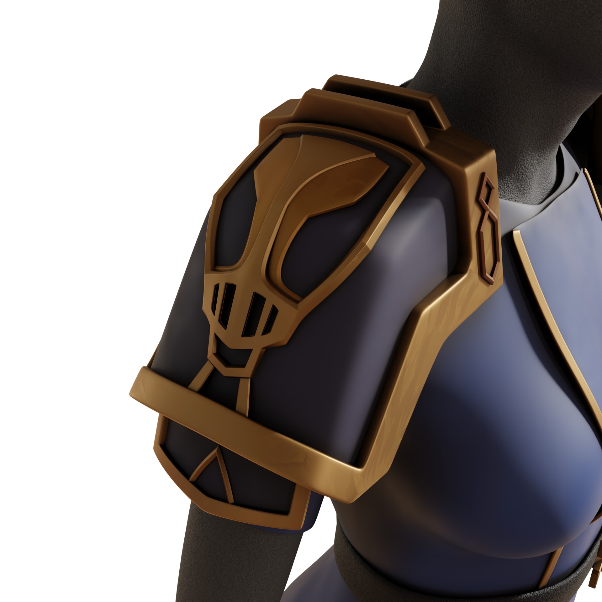 Enforcer Vi GAS MASK Arcane cosplay armor Accessories 3D print model_19