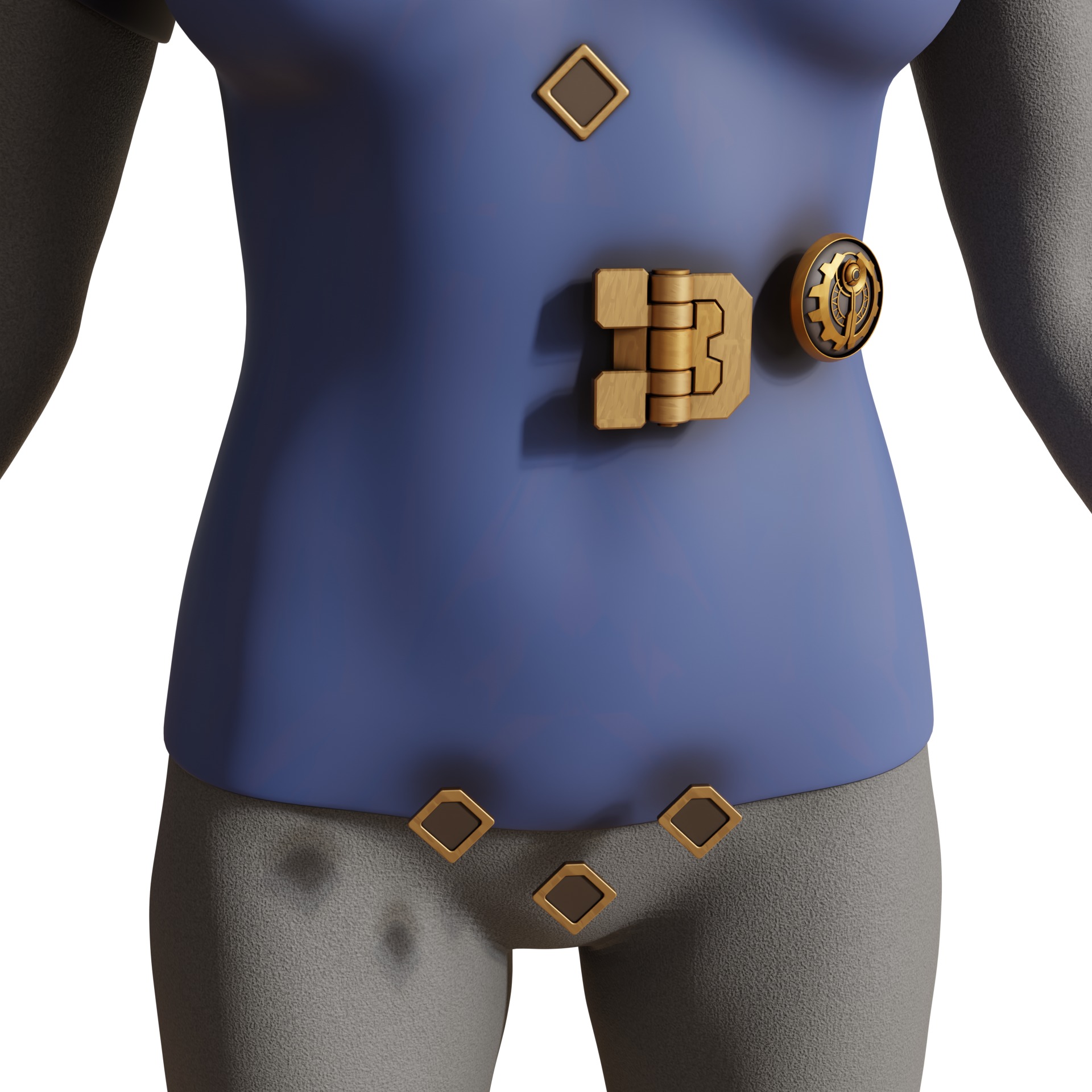 Enforcer Vi GAS MASK Arcane cosplay armor Accessories 3D print model_18