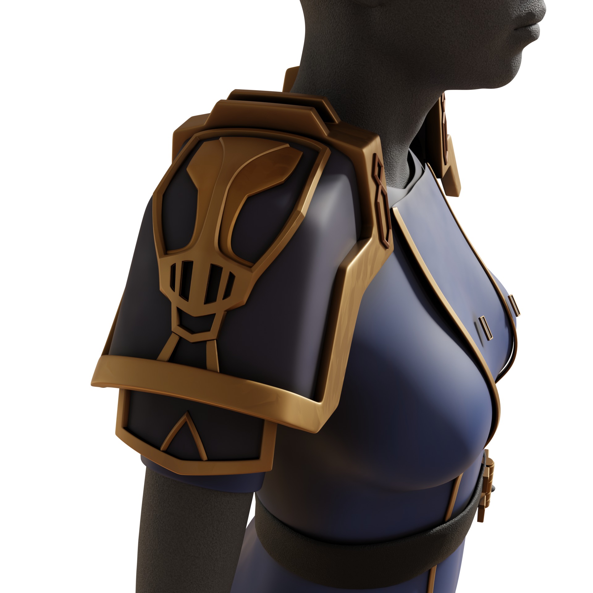 Enforcer Vi GAS MASK Arcane cosplay armor Accessories 3D print model_4