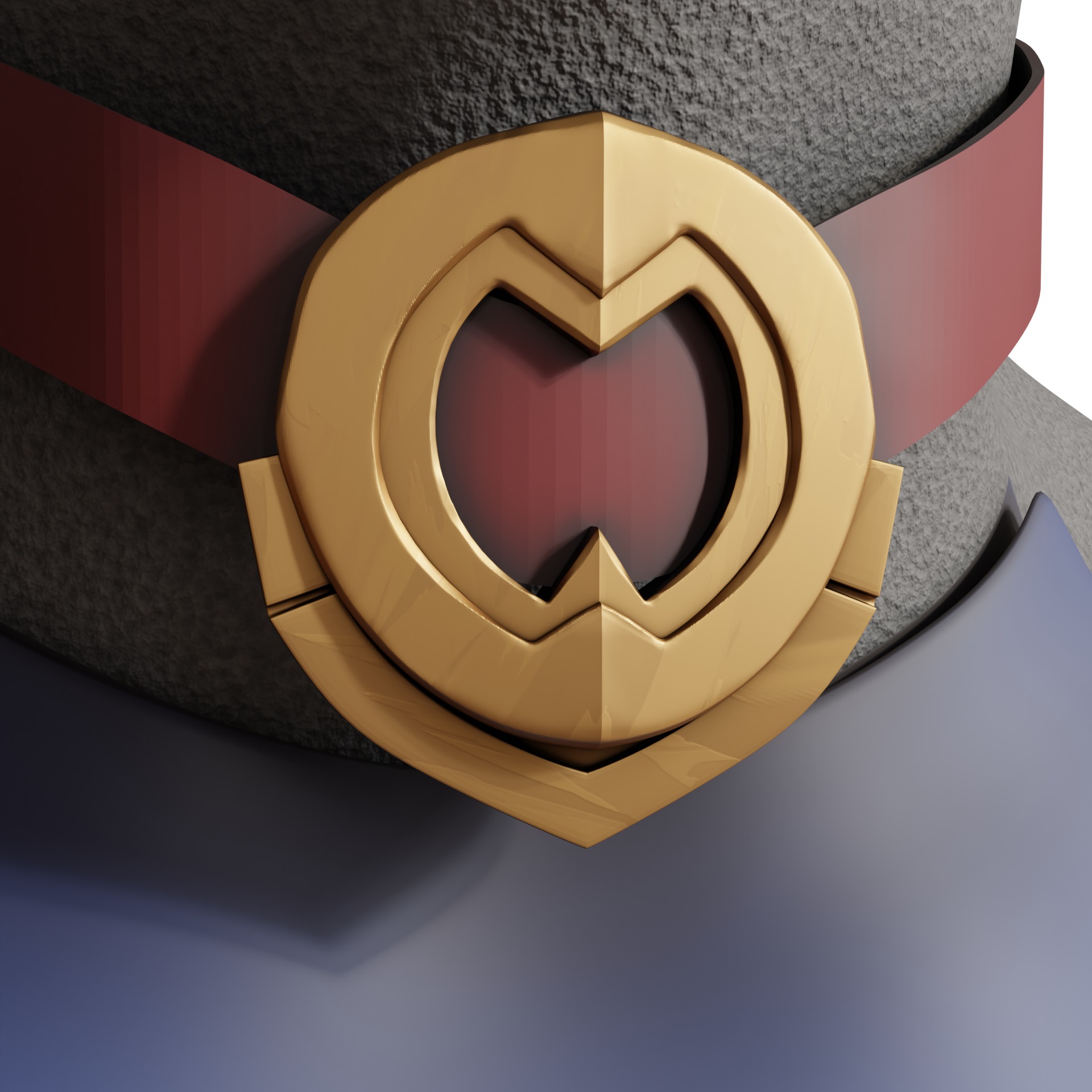 ENFORCER CAITLYN armor ACCESSORIES mechanism shoulder ARCANE 3D print model_8