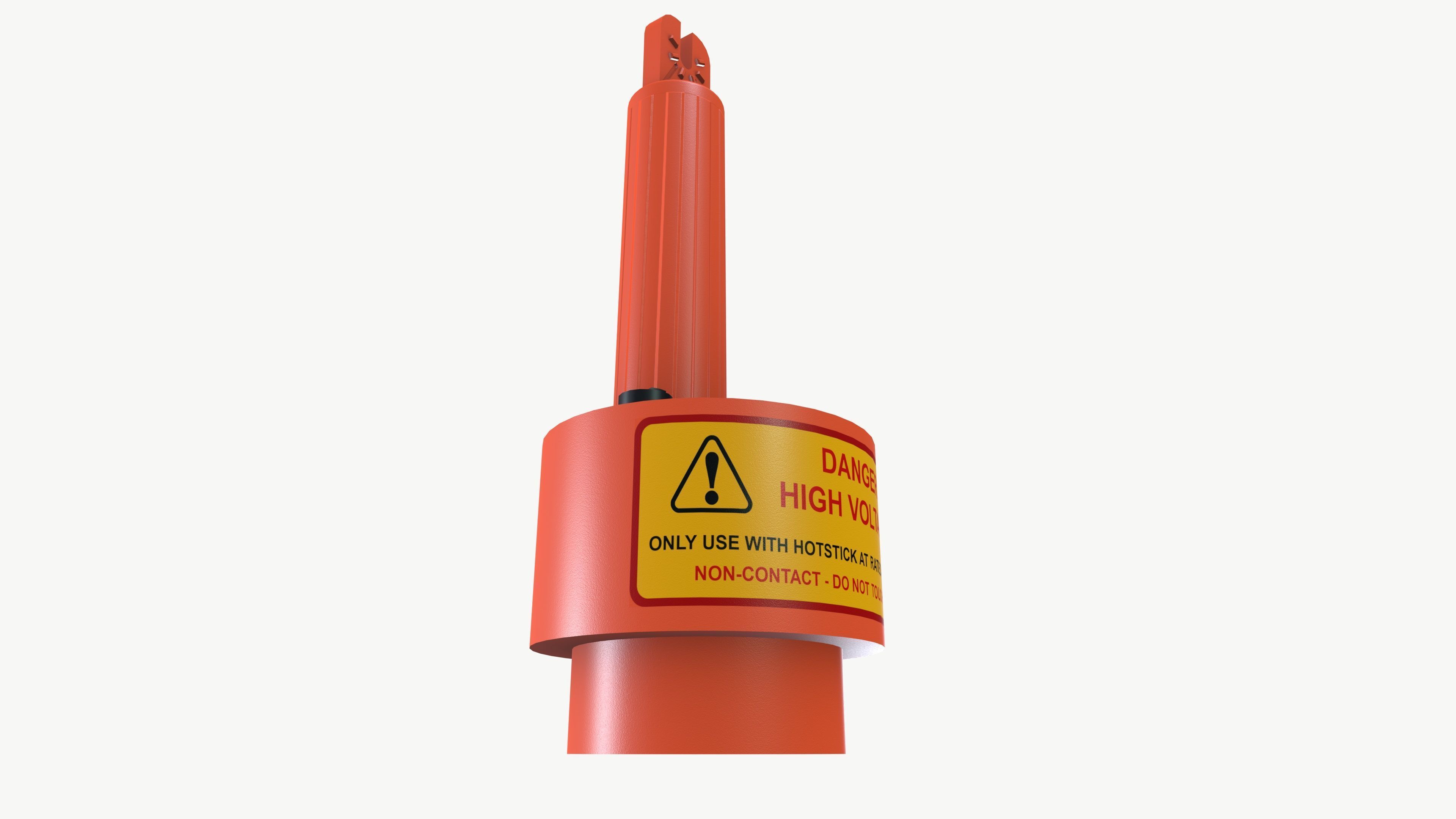 voltage detector Low-poly 3D model_5