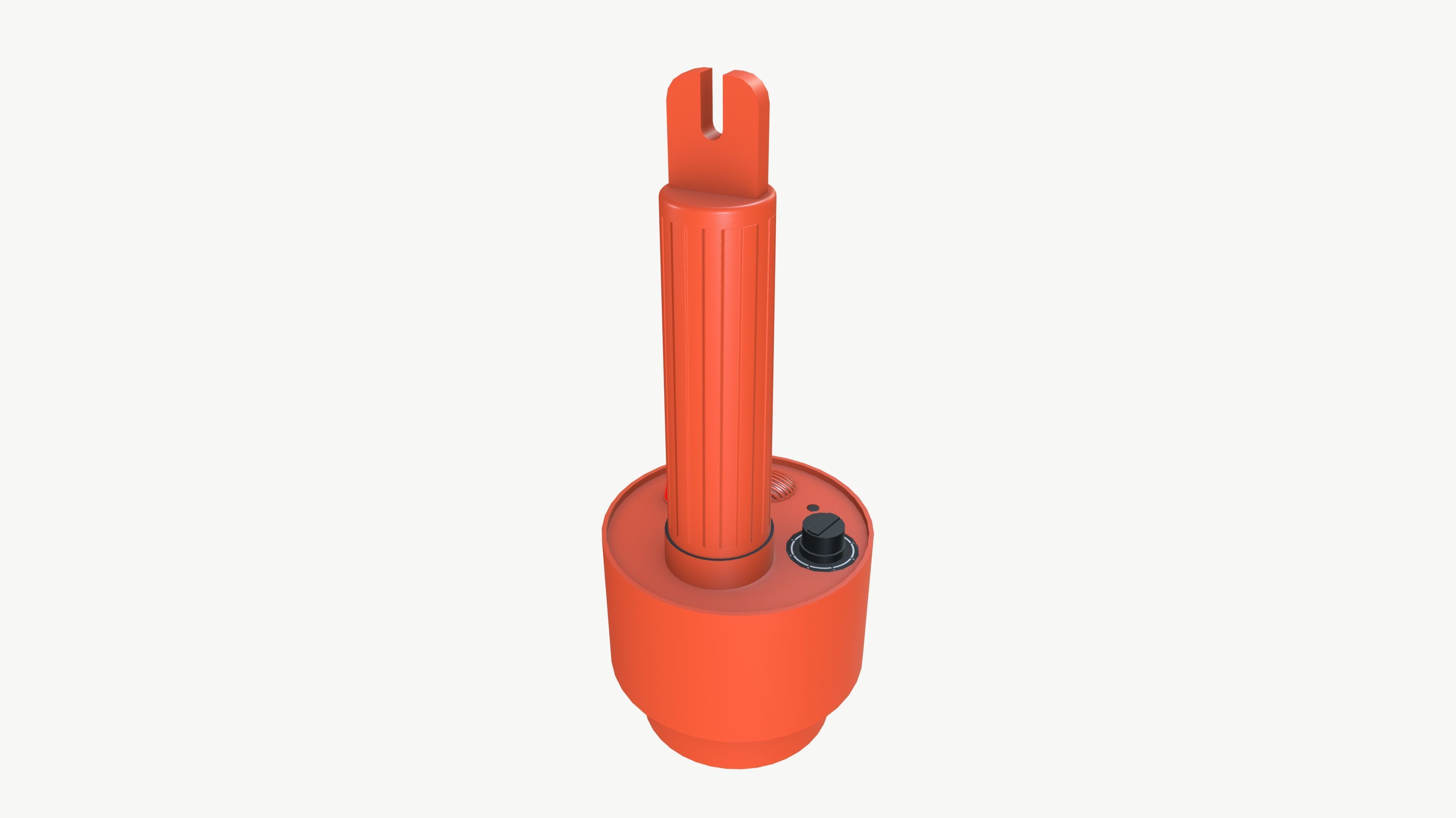 voltage detector Low-poly 3D model_4