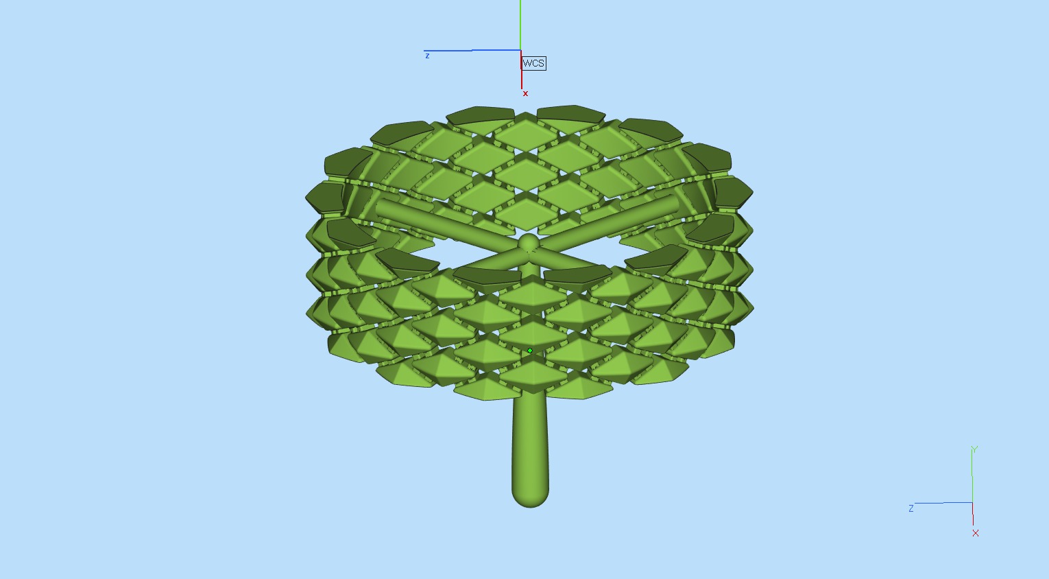 Wedding ring 3D print model_18