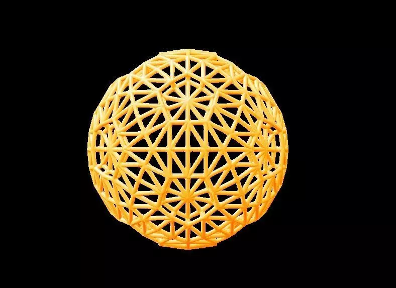 Christmas Light and Ball 3D print model_0