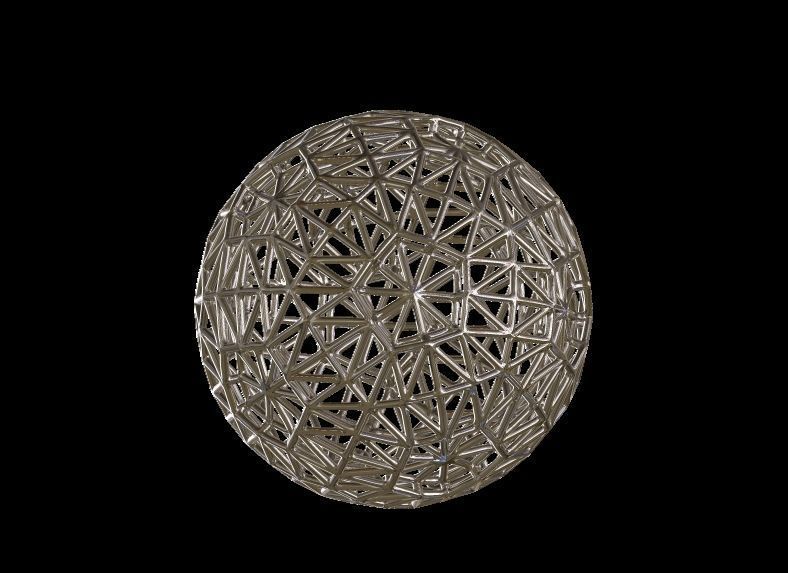 Christmas Light and Ball 3D print model_4