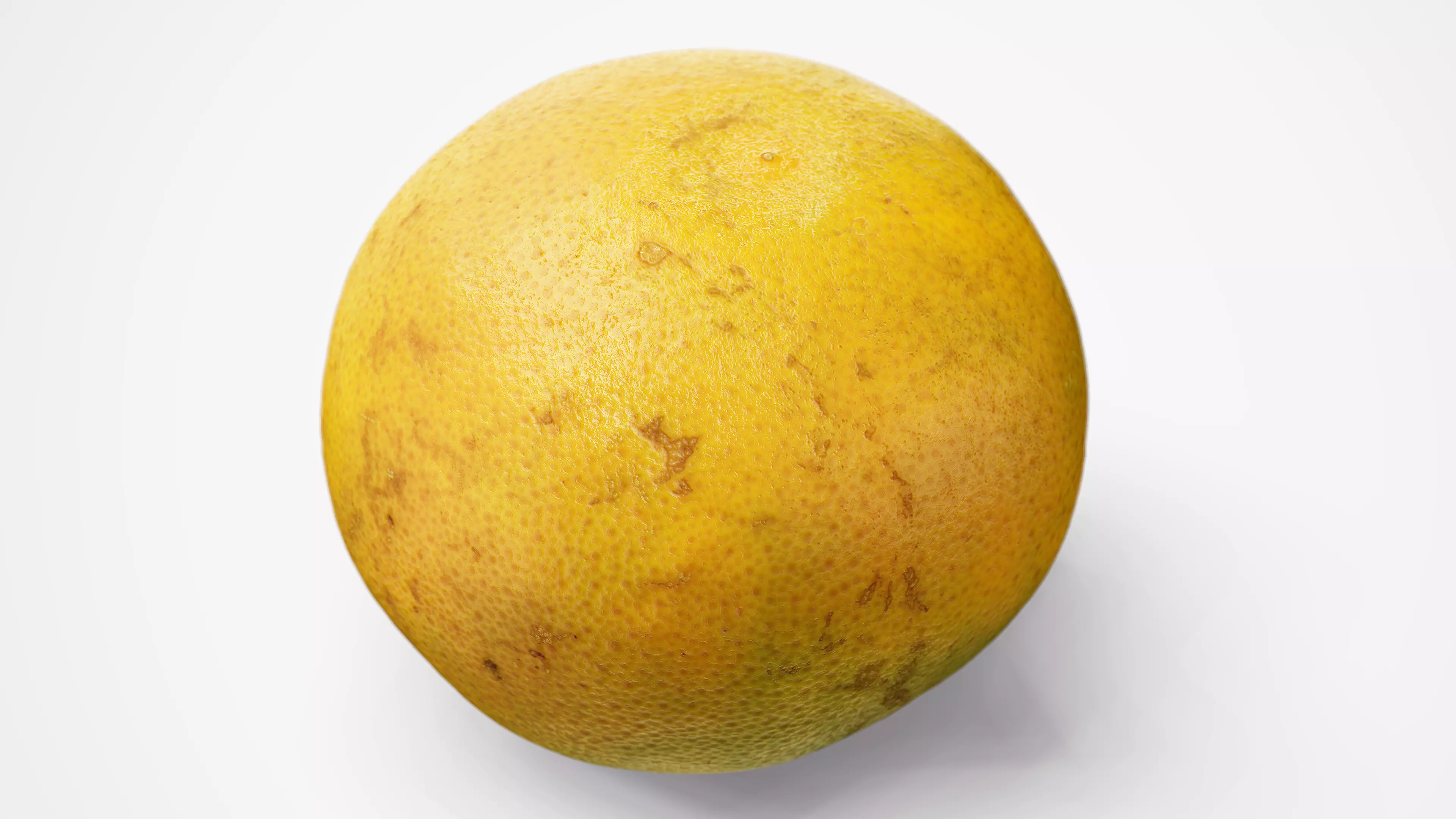 Thai Orange - Photorealistic Scan Low-poly 3D model