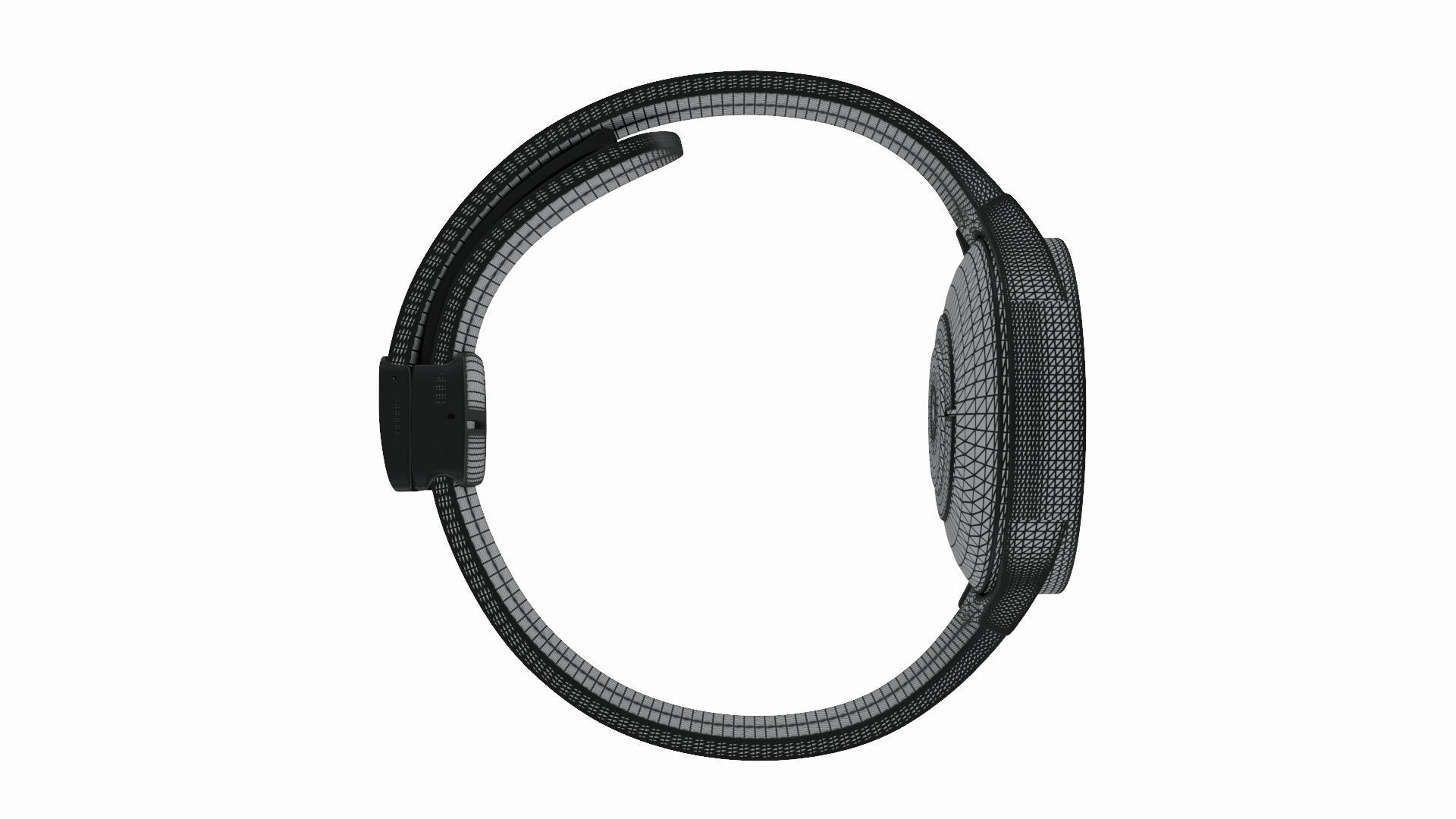 Samsung Galaxy Watch 5 Pro Gray Titanium 3ds Max 3D model_8