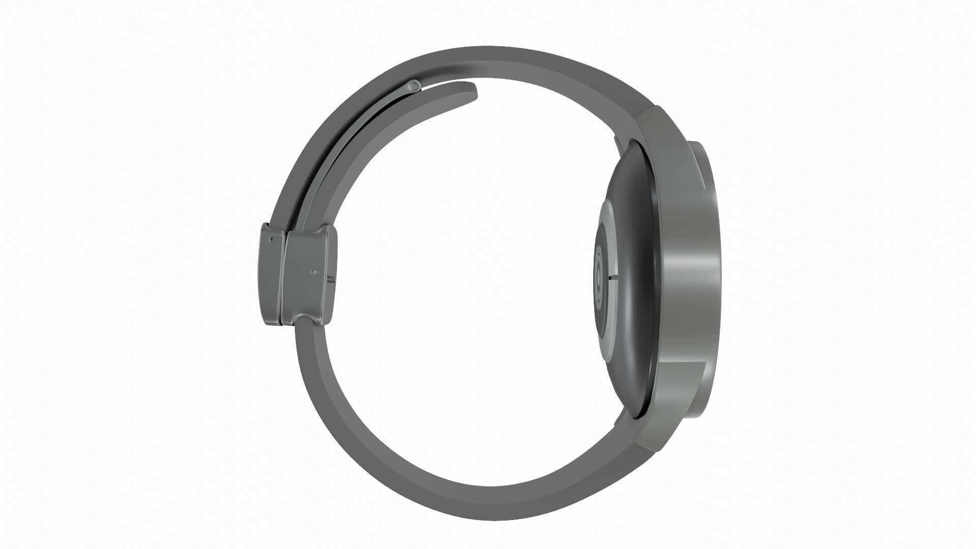 Samsung Galaxy Watch 5 Pro Gray Titanium 3ds Max 3D model_4