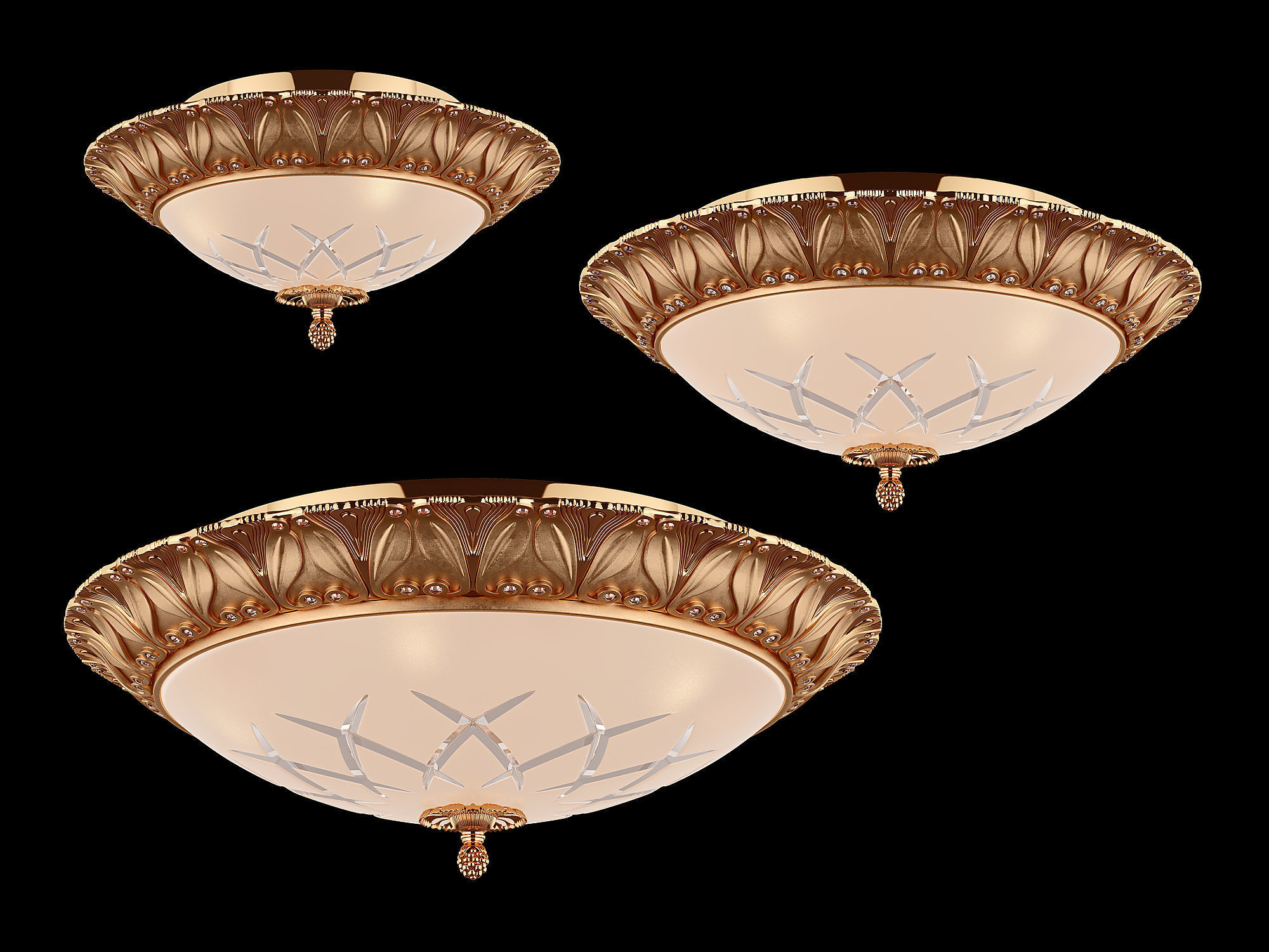 98311 Osgona Collection of Retro Ceiling Lamps _1
