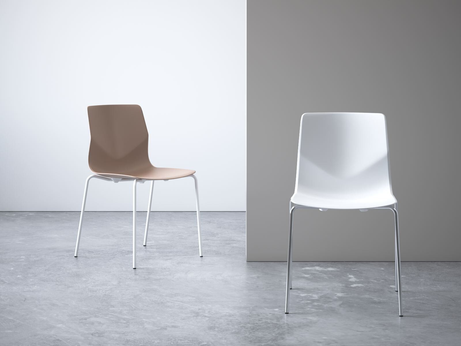 Plastic Chair 3D model_1