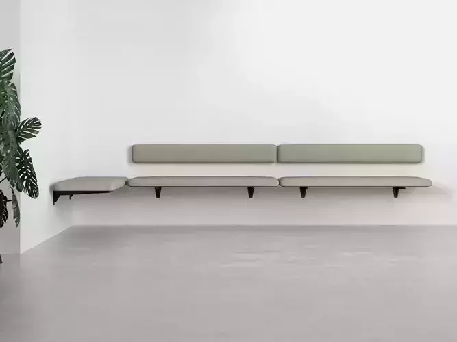 Upholstered Wall Bench