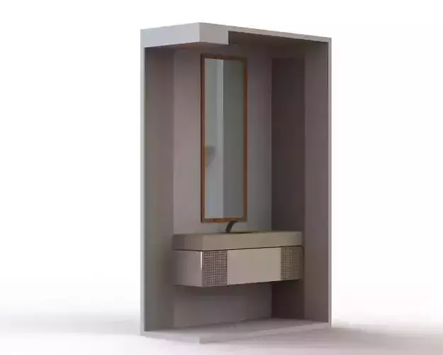 Bathroom Wash Hand Unit Mirror